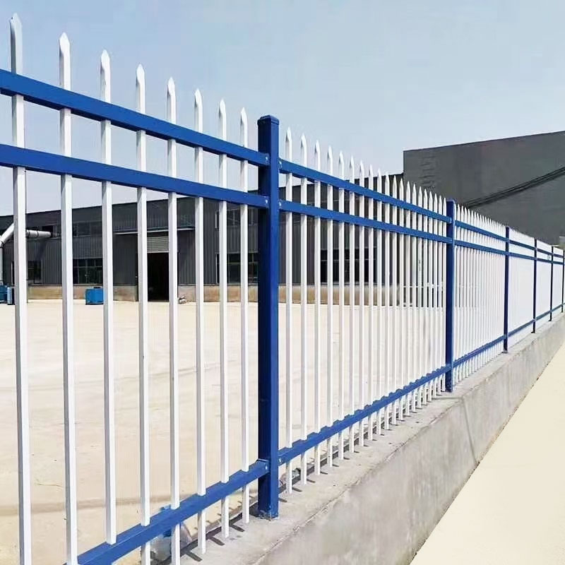 Cerca de aço zinco comum
